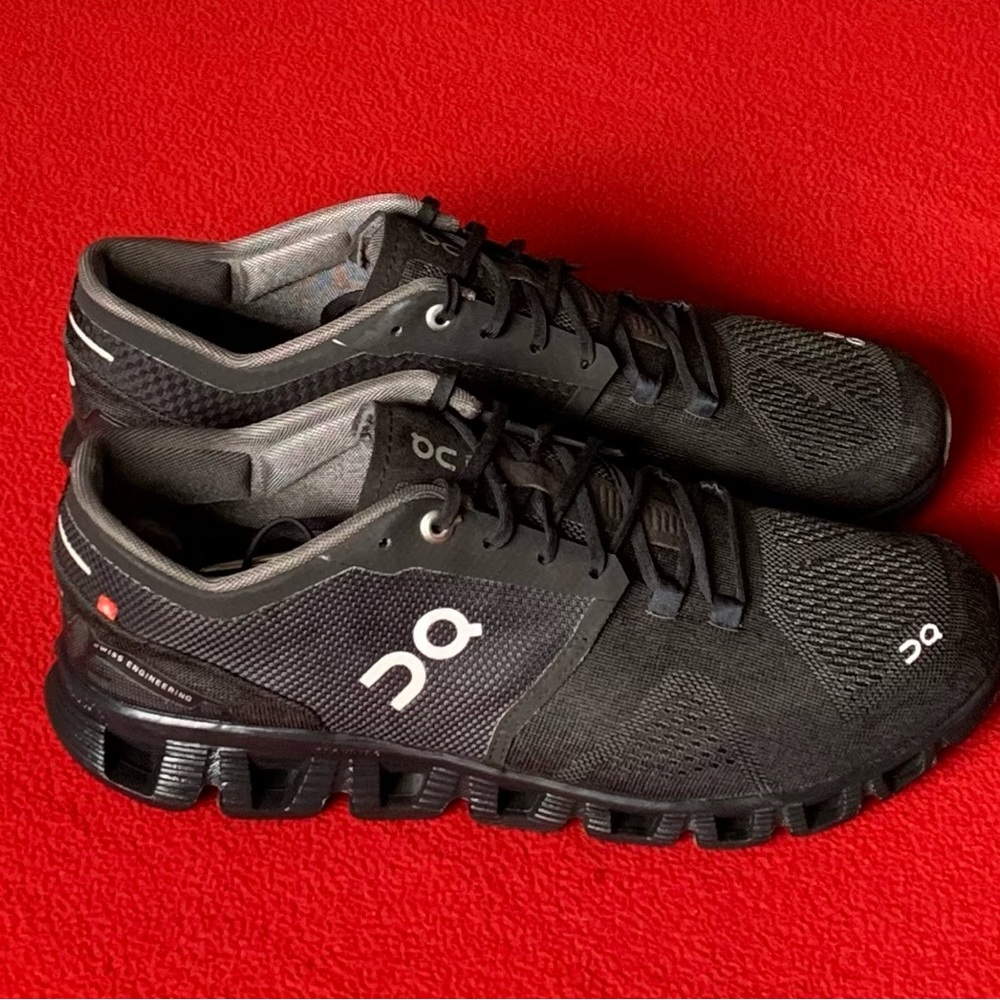 On Running Men’s Sneaker Cloud X Black/Asphalt - 8